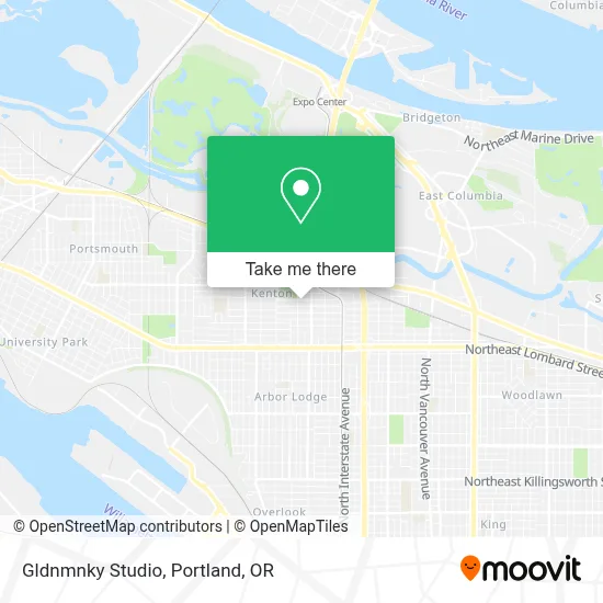 Gldnmnky Studio map