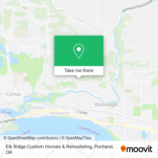 Elk Ridge Custom Homes & Remodeling map