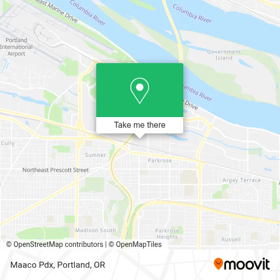 Maaco Pdx map