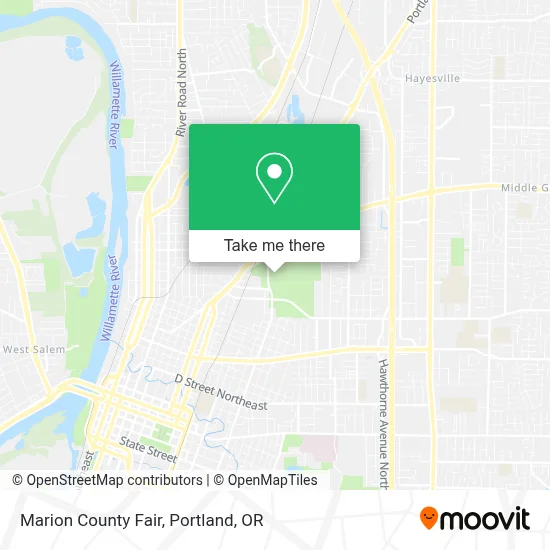 Marion County Fair map