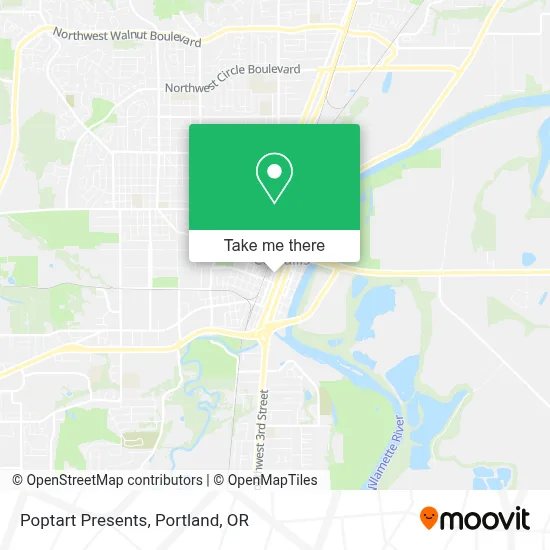 Poptart Presents map