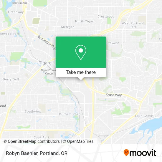 Robyn Baehler map