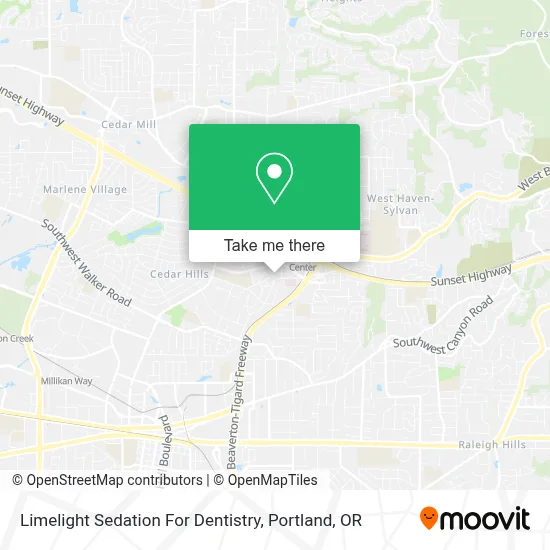 Limelight Sedation For Dentistry map