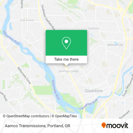 Aamco Transmissions map