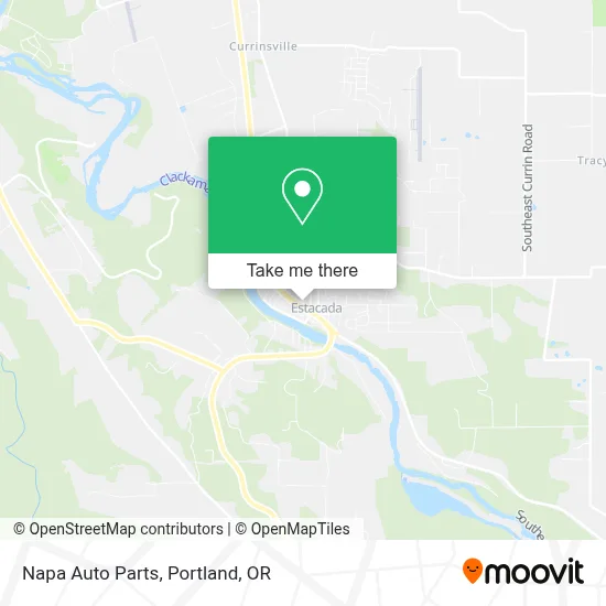 Napa Auto Parts map