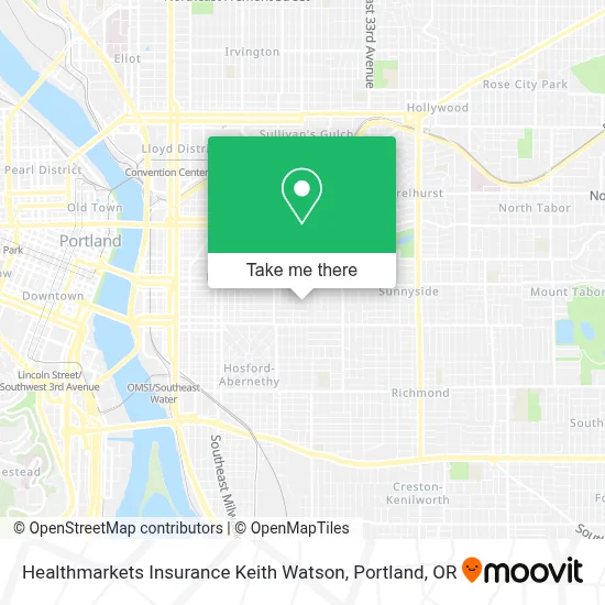 Healthmarkets Insurance Keith Watson map