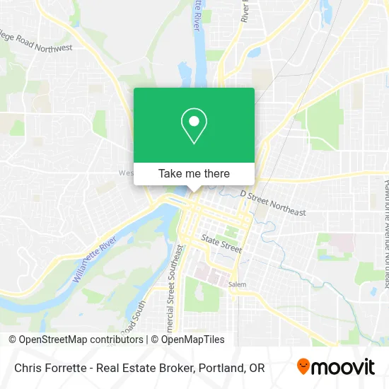 Chris Forrette - Real Estate Broker map