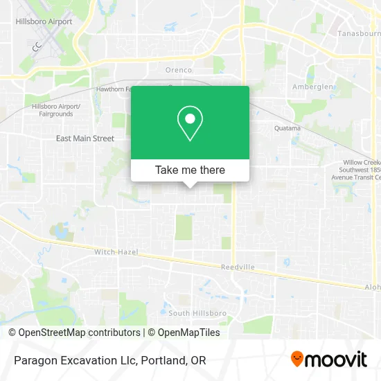 Paragon Excavation Llc map