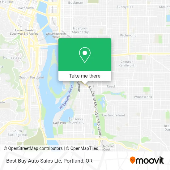 Best Buy Auto Sales Llc map