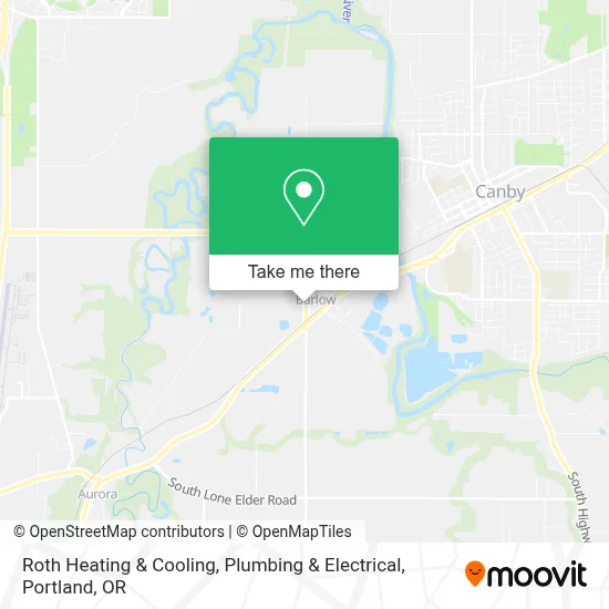 Roth Heating & Cooling, Plumbing & Electrical map