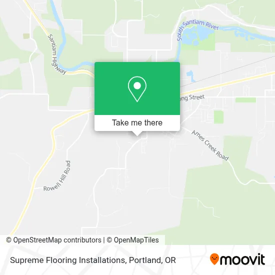 Supreme Flooring Installations map