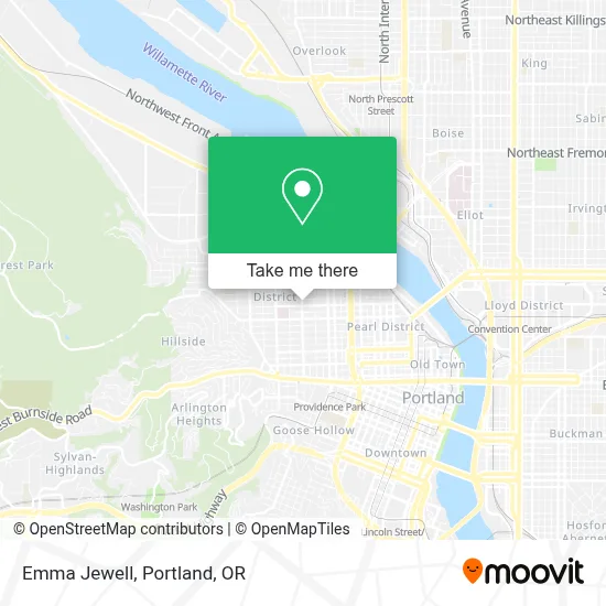Emma Jewell map