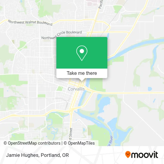 Jamie Hughes map