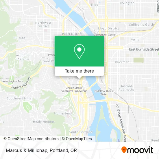 Marcus & Millichap map
