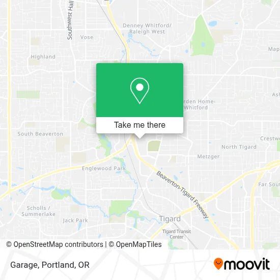 Garage map