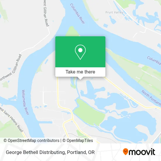 George Bethell Distributing map