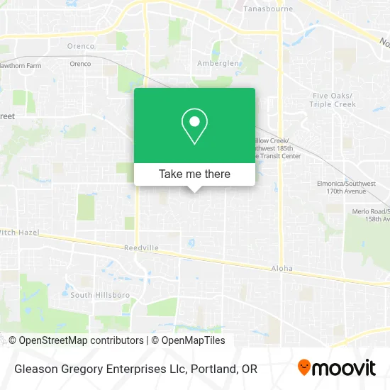 Gleason Gregory Enterprises Llc map