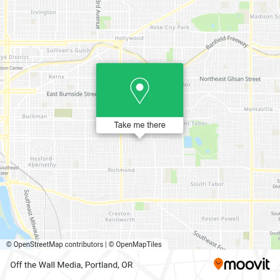 Off the Wall Media map