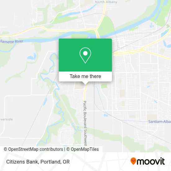 Citizens Bank map