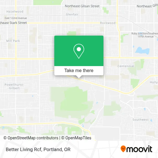 Better Living Rcf map