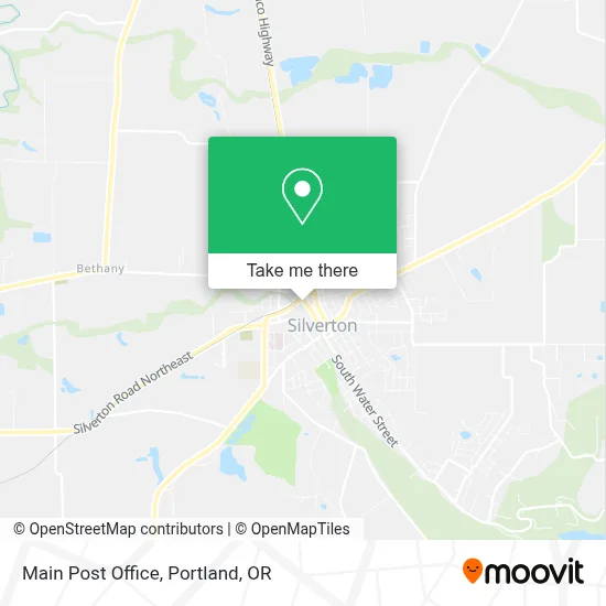 Main Post Office map