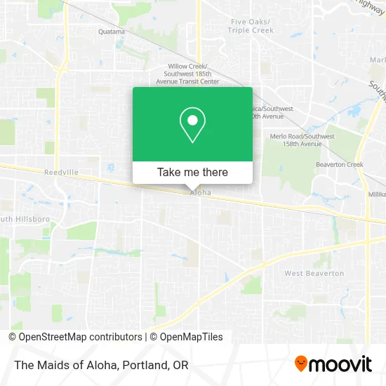 The Maids of Aloha map