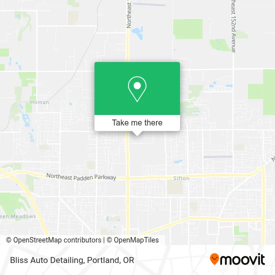 Bliss Auto Detailing map