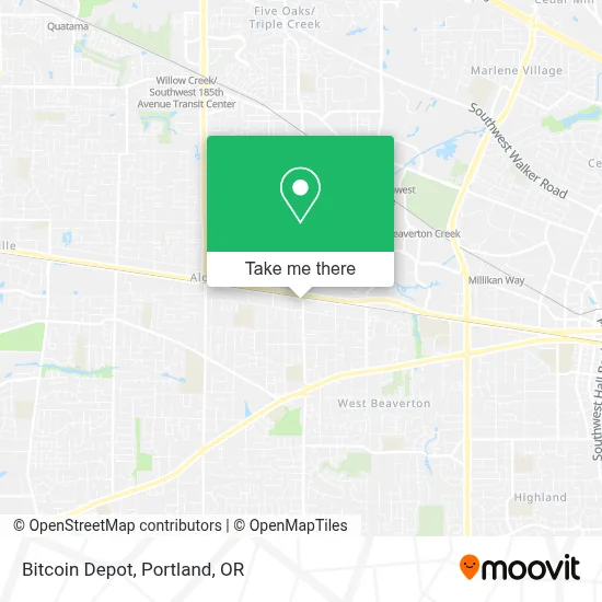 Bitcoin Depot map