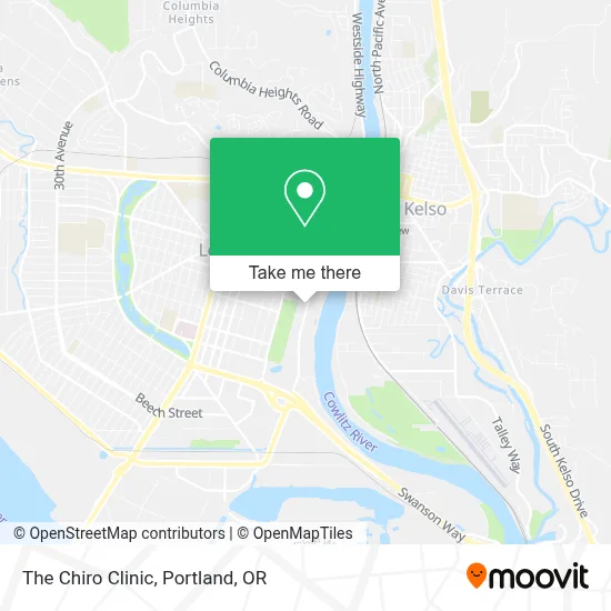 The Chiro Clinic map