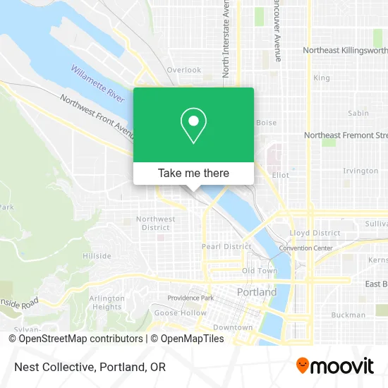 Nest Collective map