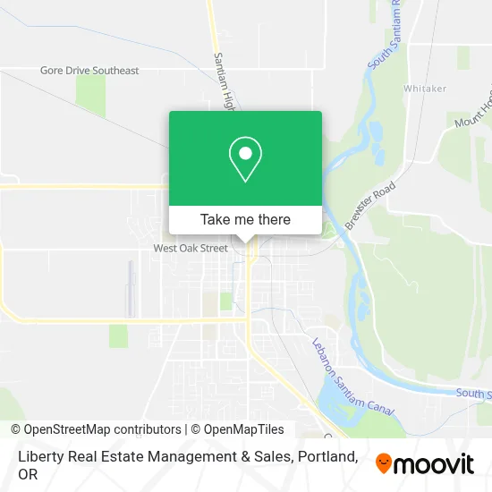 Liberty Real Estate Management & Sales map