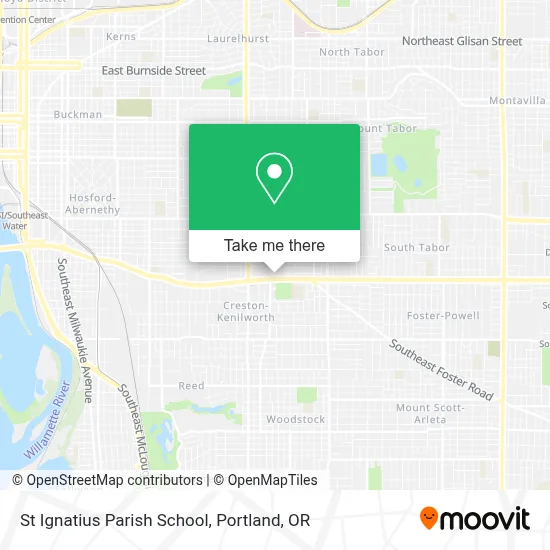 St Ignatius Parish School map