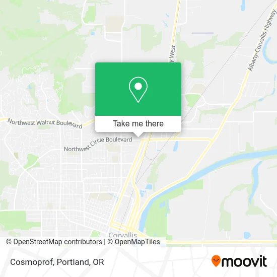 Cosmoprof map