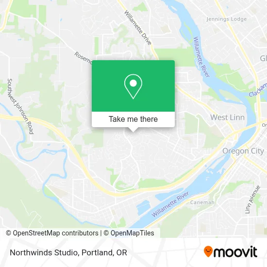 Northwinds Studio map