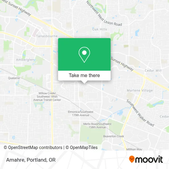 Amahre map