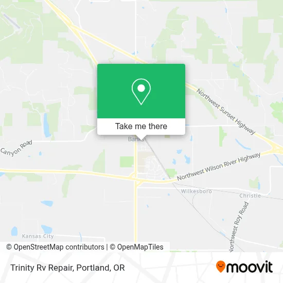 Trinity Rv Repair map