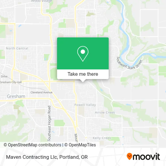 Maven Contracting Llc map