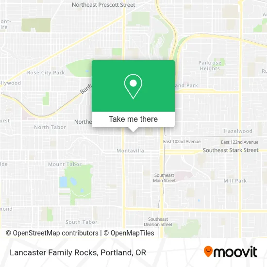 Lancaster Family Rocks map