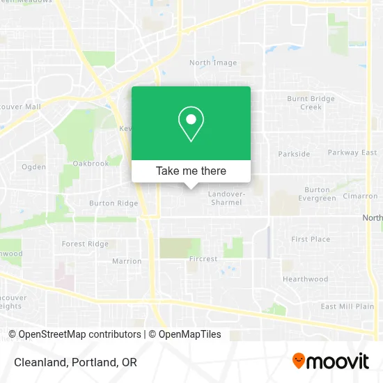 Cleanland map