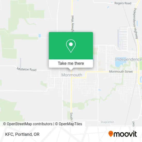 Kfc map