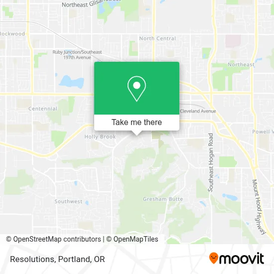Resolutions map