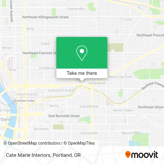 Cate Marie Interiors map