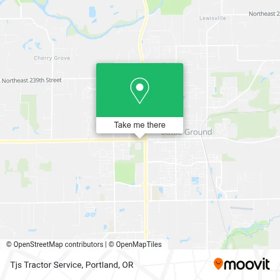 Tjs Tractor Service map