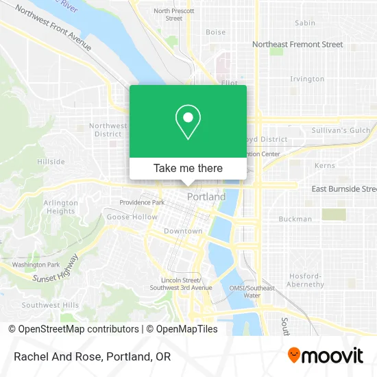 Rachel And Rose map