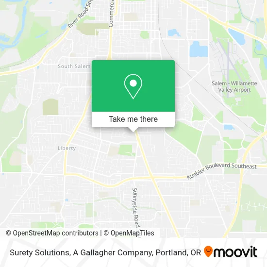 Surety Solutions, A Gallagher Company map