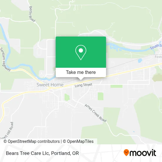 Bears Tree Care Llc map