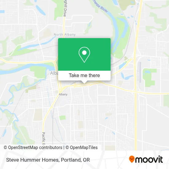 Steve Hummer Homes map