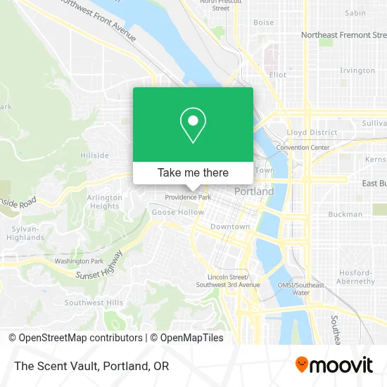 The Scent Vault map