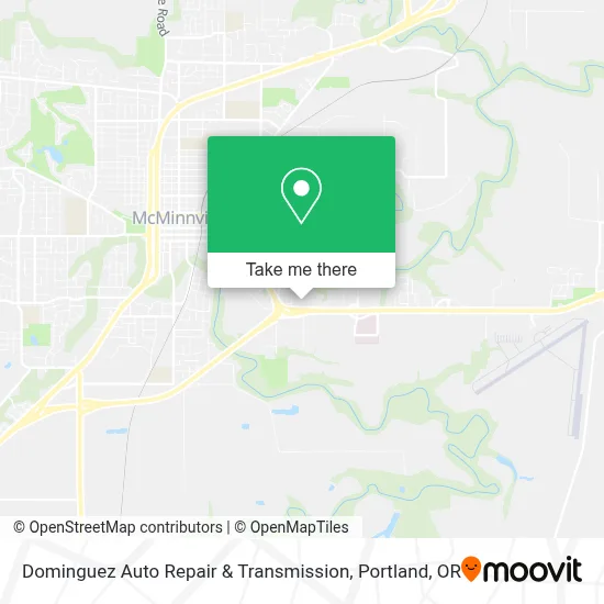 Dominguez Auto Repair & Transmission map