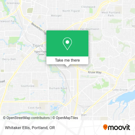 Whitaker Ellis map